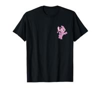 Disney Lilo & Stitch Dance Pose Angel Pocket Logo Camiseta