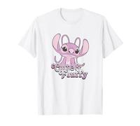 Disney Lilo & Stitch Día de San Valentín Angel Cute & Fluffy Camiseta