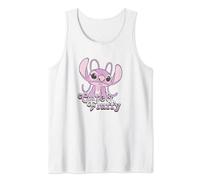 Disney Lilo & Stitch Día de San Valentín Angel Cute & Fluffy Camiseta sin Mangas