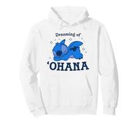 Disney Lilo & Stitch Dreaming Of Ohana Cute Sleepy Stitch Sudadera con Capucha