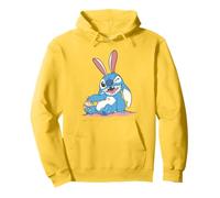 Disney Lilo & Stitch Easter Cute Stitch Bunny Big Chest Logo Sudadera con Capucha
