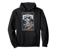 Disney Lilo & Stitch Experiment 626 Vintage Tarot Poster Sudadera con Capucha