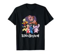 Disney Lilo & Stitch Group Shot Ohana Portrait Camiseta