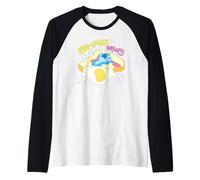 Disney Lilo & Stitch Have A Egg-Cellent Dreams Chest Logo Camiseta Manga Raglan