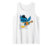 Disney Lilo & Stitch Iconic Elvis Stitch Ready To Play Logo Camiseta sin Mangas