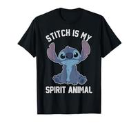 Disney Lilo & Stitch Is My Spirit Animal Portrait Camiseta