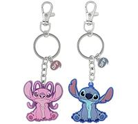 Disney lilo & stitch - juego de llaveros para mejor amiga, color rosa