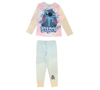 Disney Lilo & Stitch - Conjunto de pijama de 2 piezas para niñas de 5 a 12 años, multicolor, multicolor, 5-6 años