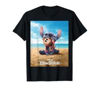 Disney Lilo & Stitch Live-Action Movie Funny Vaiana Poster Camiseta