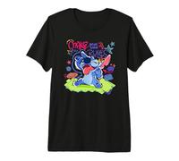 Disney Lilo & Stitch Make Your Own Rules Colorful Sketch Camiseta premium