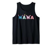 Disney Lilo & Stitch Nana Mother's Day Birthday Family Trip Camiseta sin Mangas