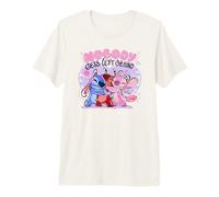 Disney Lilo & Stitch Nobody Gets Left Behing Sketch Big Logo Camiseta premium
