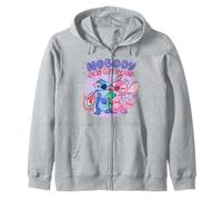 Disney Lilo & Stitch Nobody Gets Left Behing Sketch Logo Sudadera con Capucha