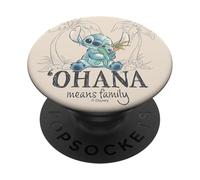 Disney Lilo & Stitch Ohana Means Family Sketch Logo PopSockets PopGrip Adhesivo