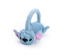Disney Lilo & Stitch - Orejeras esponjosas azules para niñas, protección auditiva cálida para invierno, perfectas para clima frío y actividades al aire libre