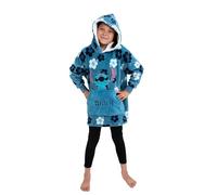 Disney Lilo & Stitch Oversize Cozy Hoodie for Girls - Oversized Cosy Jumper Jumper Manta esponjosa Azul