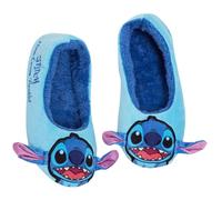Disney Lilo & Stitch - Pantuflas de ballet para mujeres, niñas y adolescentes, Blue, 38 EU