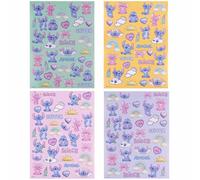 Disney LILO STITCH pegatinas para niños, cuadernillo de stickers, colores, grande SET, 500 piezas (Lilo Stitch)