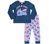 Disney Lilo & Stitch - Pijama para niñas lindo y acogedor