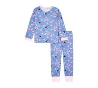 Disney Lilo & Stitch Pijamas | Pijamas Stitch para niñas | Regalos Lilo & Stitch | Juego de Pijamas 100% Algodón Stitch & Angel | Ropa de Noche y Dormir Oficial -, Lila, 7-8 años