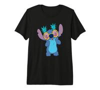 Disney Lilo & Stitch Pineapple Silly Face Logo - Gafas de sol Camiseta premium
