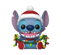 Funko Pop! Figura de vinilo Stitch con luces Multicolor (Navidad) 1504