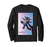 Disney Lilo & Stitch Rafiki Lifting Stitch Poster Manga Larga