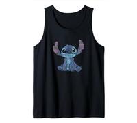 Disney Lilo & Stitch Simply Sitting Distressed Camiseta sin Mangas