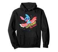 Disney Lilo & Stitch Sizzling The Day Bacon Surfing Logo Sudadera con Capucha