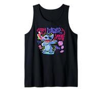 Disney Lilo & Stitch Stay Weird To Your Self Colorful Sketch Camiseta sin Mangas