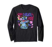 Disney Lilo & Stitch Stay Weird To Your Self Colorful Sketch Manga Larga