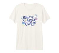 Disney Lilo & Stitch Stitch Is Coastal Cool Big Chest Logo Camiseta premium