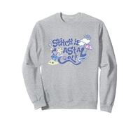 Disney Lilo & Stitch Stitch Is Coastal Cool Big Chest Logo Sudadera
