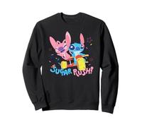 Disney Lilo & Stitch Sugar Rush Angel Stitch Ride Chest Logo Sudadera