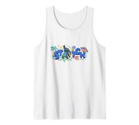 Disney Lilo & Stitch The Main Star Stitch Big Chest Logo Camiseta sin Mangas