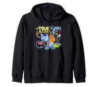 Disney Lilo & Stitch The True Of You Side Colorful Sketch Sudadera con Capucha