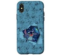 Disney Lilo & Stitch Tropical Breakout con ángel Carcasa para iPhone X/XS