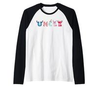 Disney Lilo & Stitch Uncle Birthday Gift Family Disney Trip Camiseta Manga Raglan
