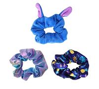 Disney Lilo & Stitch VE700267L - Juego de coleteros para el pelo (3 piezas, color azul, rosa y morado)