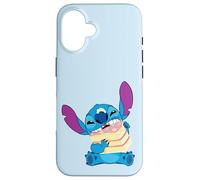 Disney Lilo & Stitch Wedding Party Crasher Stitch with Cake Carcasa para iPhone 16