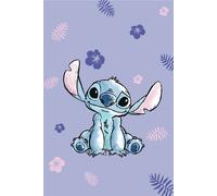 Disney Lilo und Stitch Manta Suave Azul 100 x 150 cm 100% Poliéster