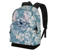Disney Lilo y Stitch Aloha-Mochila HS FAN 2.0, Azul, 30 x 41 cm, Capacidad 22 L