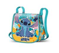 Disney, Bolso Muffin Mini Unisex Kids, Turquesa Lilo y Stitch, One size