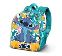 Disney Lilo y Stitch Colors-Mochila Basic, Turquesa, 30 x 38 cm, Capacidad 13 L