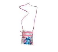 Disney Lilo y Stitch Cosmic-Bolso Action Vertical, Rosa, 15 x 17 cm