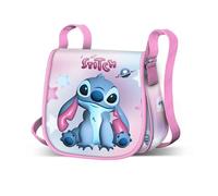 Disney Lilo y Stitch Cosmic-Bolso Muffin Mini, Rosa, 17 x 16 cm