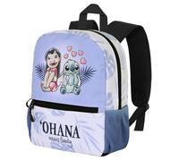 Disney Lilo y Stitch Couple-Mochila Sweet, Lila, 26 x 33 cm, Capacidad 9,5 L
