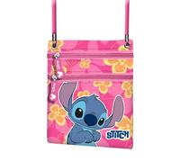 Disney, Bolso Action Vertical Unisex Kids, Rosa Lilo y Stitch, One Size