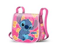 Disney, Bolso Muffin Mini Unisex Kids, Rosa Lilo y Stitch, One size