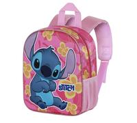 Disney Lilo y Stitch Cute-Mochila 3D Elite, Rosa, 25 x 30 cm, Capacidad 7 L